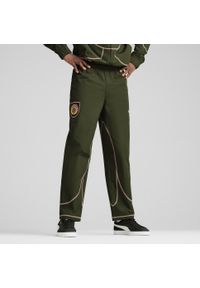Puma - Męskie spodnie dresowe ftblSTATEMENT Manchester City PUMA. Kolor: różowy. Materiał: dresówka. Sport: piłka nożna