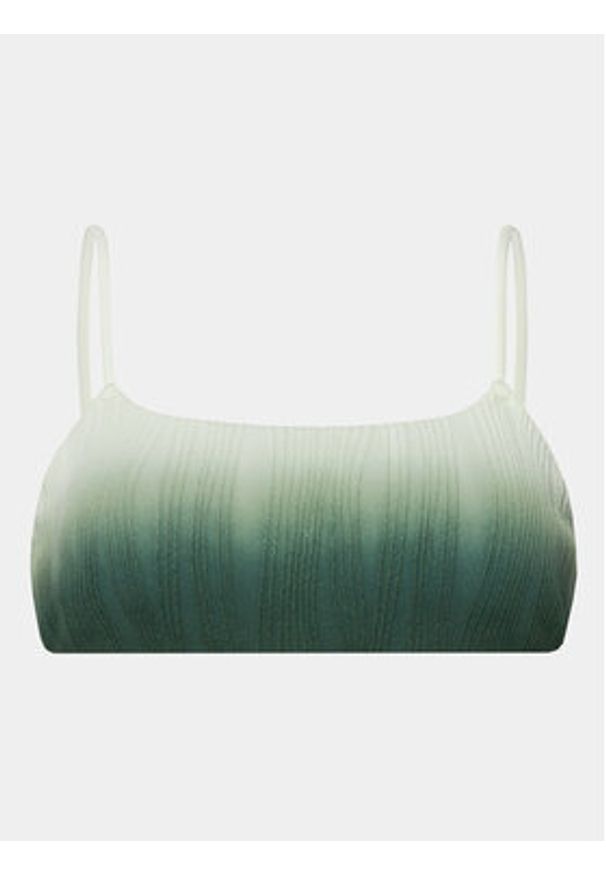 Chantelle Góra od bikini C12VQ9 Zielony. Kolor: zielony. Materiał: syntetyk