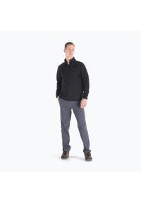 Bluza polarowa męska Marmot Leconte Fleece 1/2 Zip. Kolor: czarny. Materiał: polar