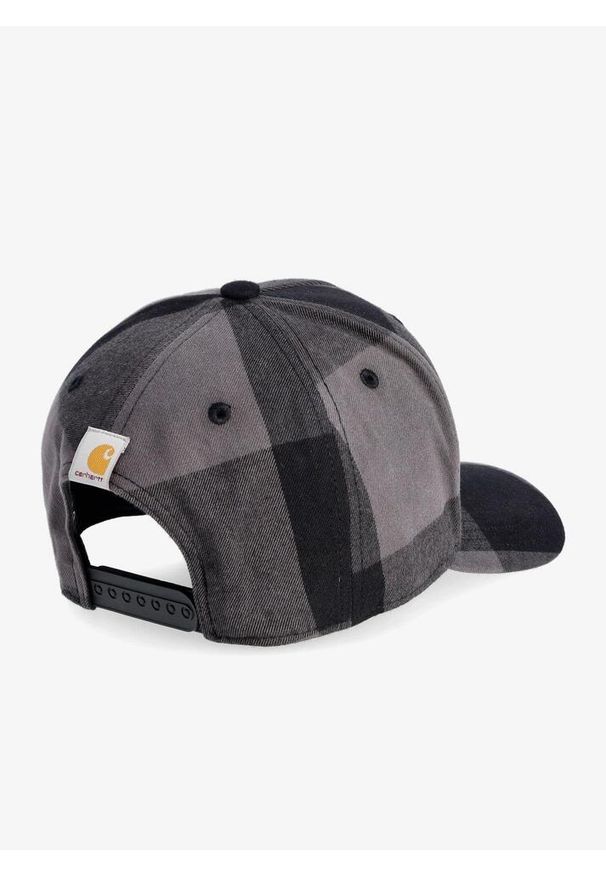 Czapka z daszkiem Carhartt Flannel Cap - gravel. Kolor: szary. Styl: sportowy