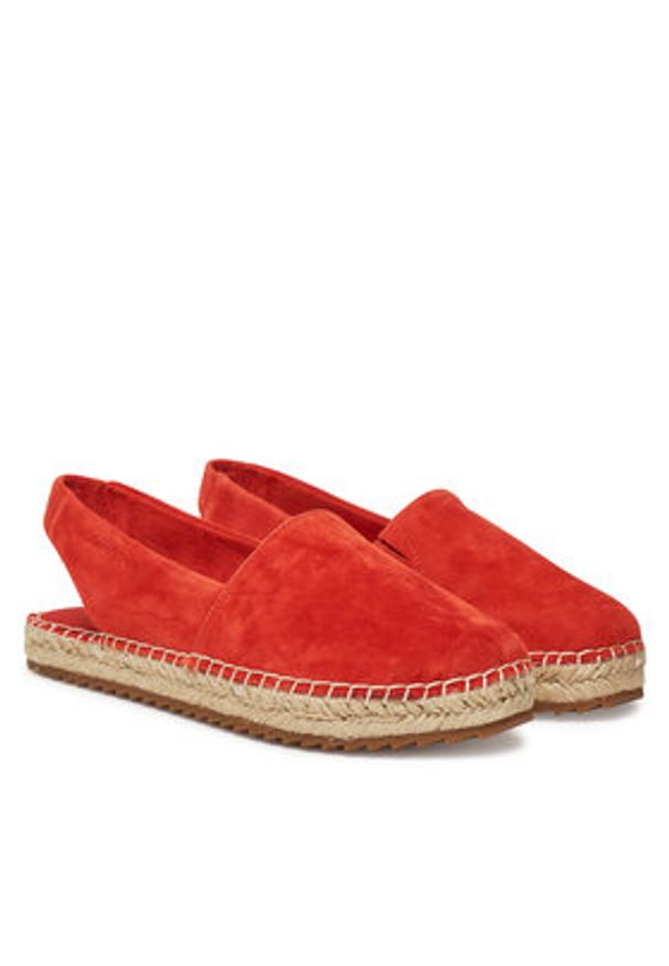 Marc O'Polo Espadryle RR2M3060 Pomarańczowy. Kolor: pomarańczowy. Materiał: skóra