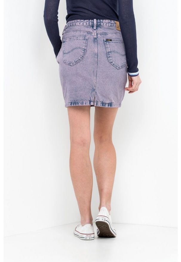Lee - LEE SKIRT DAMSKA SPÓDNICA JEANSOWA JEANS L38JRDDD 112108230. Materiał: jeans