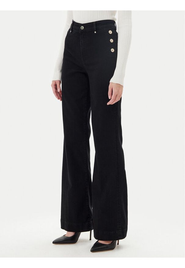 Guess Jeansy W5RA0P D4PZ1 Czarny Skinny Fit. Kolor: czarny