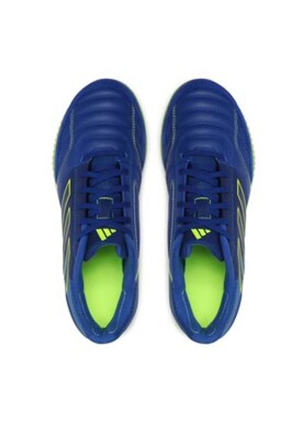 Adidas - adidas Buty do piłki nożnej Top Sala Competition Indoor Boots FZ6123 Niebieski. Kolor: niebieski. Materiał: skóra