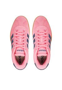 Adidas - adidas Sneakersy VL Court Bold Shoes JI1789 Różowy. Kolor: różowy. Materiał: skóra, zamsz #6