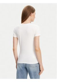 Guess Jeans T-Shirt W4YI04 J1314 Biały Regular Fit. Kolor: biały. Materiał: bawełna #5