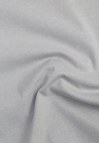 Born2be - Szara Gładka Koszulka T-shirt z Bawełny o Prostym Kroju Sarusa. Okazja: na co dzień, na randkę. Kolor: szary. Materiał: bawełna. Wzór: gładki. Styl: casual, klasyczny #2