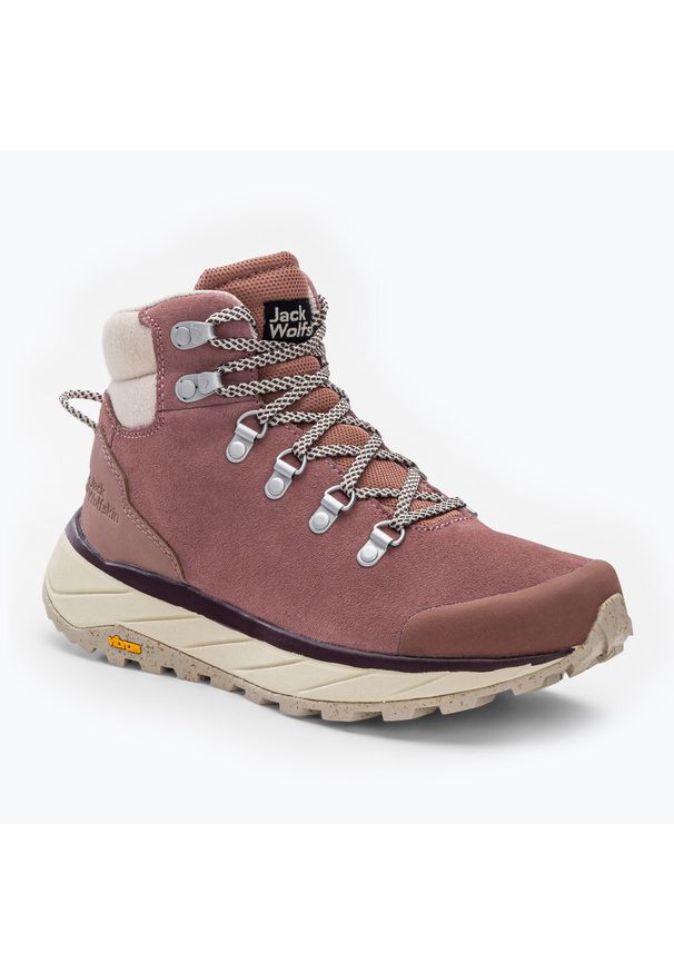 Buty damskie Jack Wolfskin Terraventure Urban Mid. Kolor: różowy. Styl: sportowy