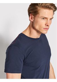 Henderson T-Shirt Bosco 18731 Granatowy Regular Fit. Kolor: niebieski. Materiał: bawełna