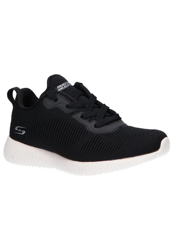 skechers - Buty damskie SKECHERS Bobs Squad Tough Talk. Kolor: czarny. Model: Skechers Sport. Sport: turystyka piesza