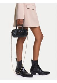 Love Moschino - LOVE MOSCHINO Torebka JC4249PP0MLA0000 Czarny. Kolor: czarny. Materiał: skórzane #5