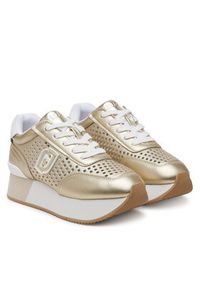 Liu Jo Sneakersy Dreamy 11 BA5103 PX659 Złoty. Kolor: złoty. Materiał: skóra #4