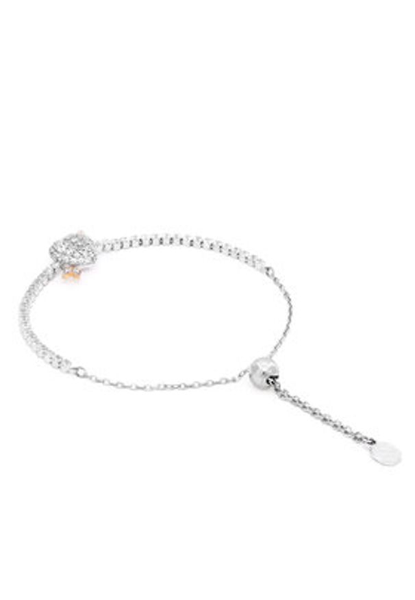Swarovski Bransoletka Idyllia 5742022 Srebrny. Materiał: metalowe. Kolor: srebrny