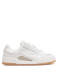 Elisabetta Franchi Sneakersy SA-28G-41E2-V380 Biały. Kolor: biały. Materiał: skóra #1