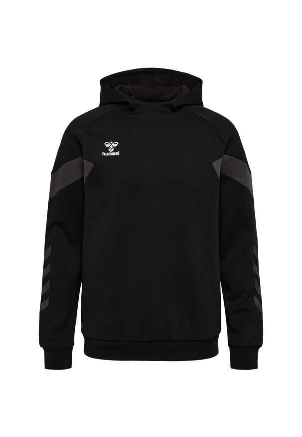 Bluza z kapturem Hummel Travel. Typ kołnierza: kaptur. Kolor: czarny. Sport: fitness