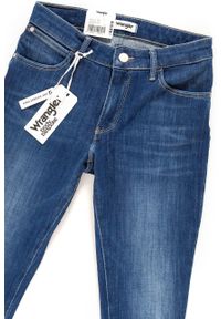 Wrangler - WRANGLER SUPER SKINNY SUMMER SKY W29JGT12W 112128559. Długość: długie. Wzór: aplikacja, ażurowy. Sezon: lato. Styl: klasyczny, sportowy #6