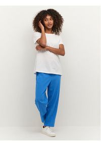 Kaffe T-Shirt Marin 10506137 Biały Regular Fit. Kolor: biały. Materiał: bawełna