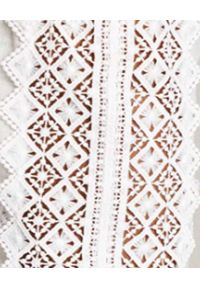 CHARO RUIZ IBIZA - Top z odkrytymi ramionami Atria. Kolor: biały. Materiał: koronka, materiał. Wzór: haft #5