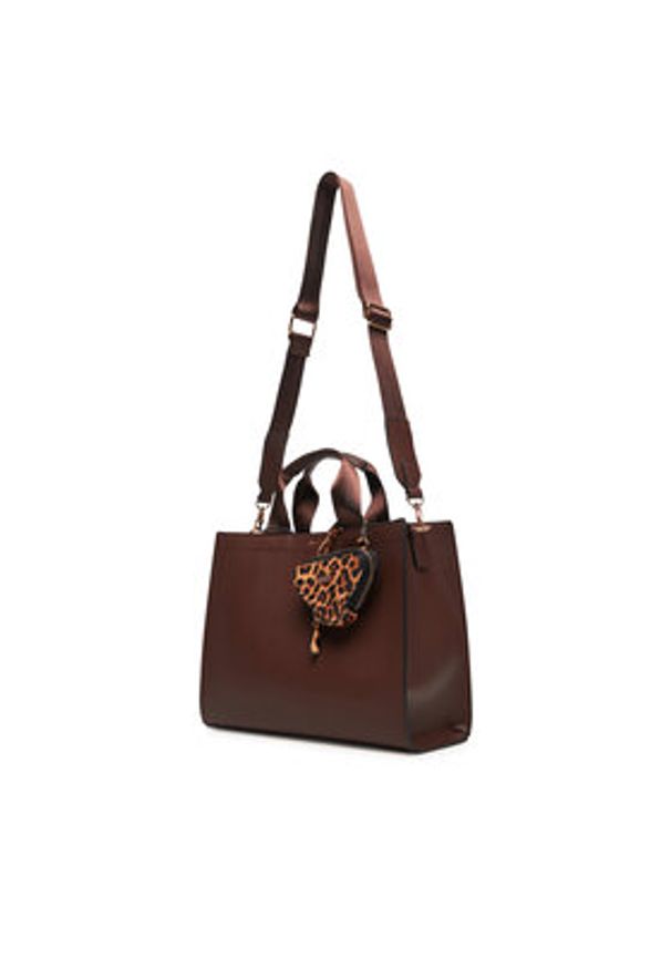 Aldo Torebka Mtl72bag 14141525 Brązowy. Kolor: brązowy. Materiał: skórzane