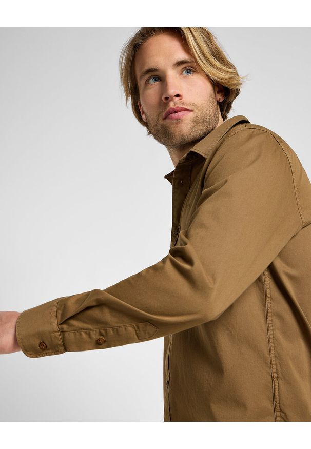 Lee - LEE MĘSKA KOSZULA PATCH SHIRT BUFFALO 112355740 LL37008538