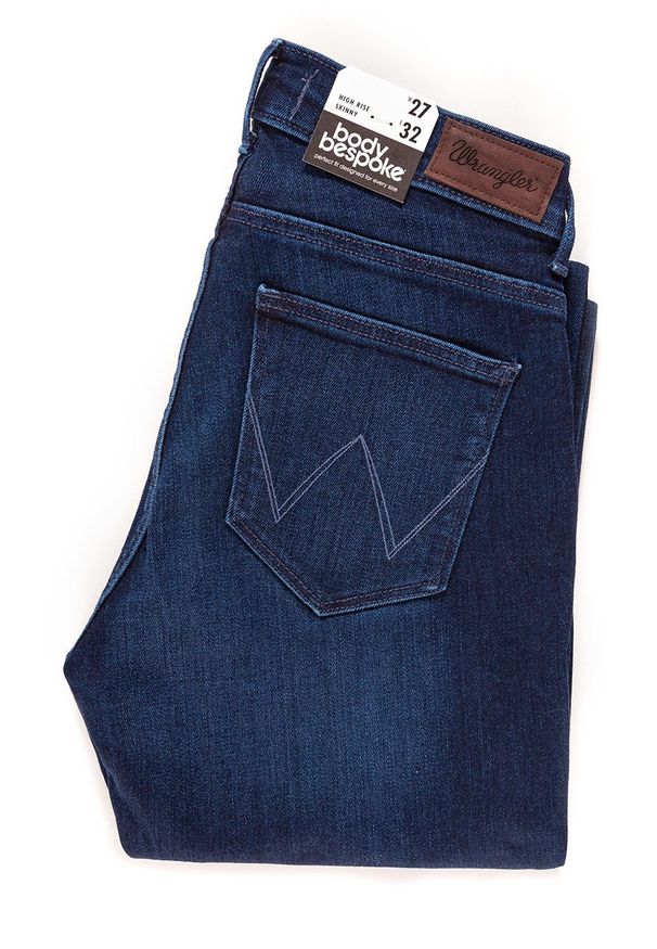 Wrangler - WRANGLER H RISE SKINNY SUB B W27HX786N 112128147. Stan: podwyższony