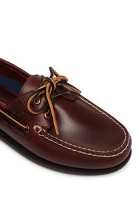 Timberland Mokasyny Classic Boat 2 Eye TB0250452141 Bordowy. Kolor: czerwony. Materiał: skóra #5