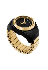 Fossil Zegarek Watch Ring ES5413 Czarny. Kolor: czarny