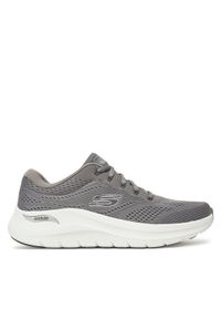 skechers - Skechers Sneakersy Arch Fit 2.0- 232700/GRY Szary. Kolor: szary. Materiał: materiał