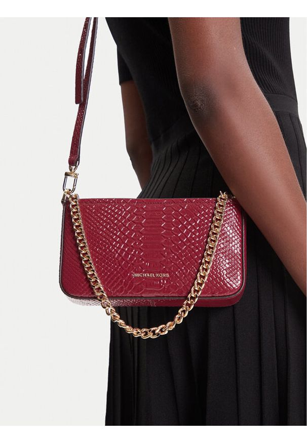 MICHAEL Michael Kors Torebka Bryant 32T5GYTU1L Bordowy. Kolor: czerwony. Materiał: skórzane