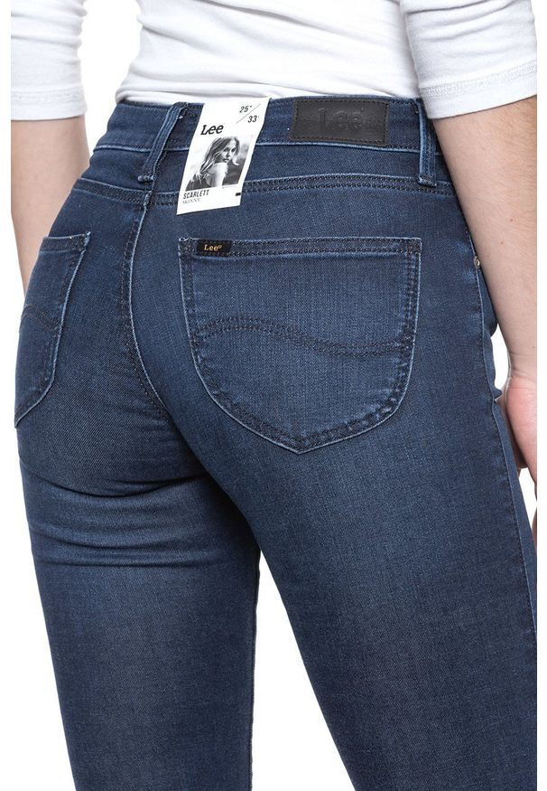 Lee - SPODNIE DAMSKIE LEE SCARLETT POLISHED INDIGO L526RKKD 112111857