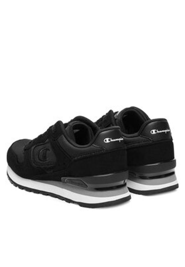 Champion Sneakersy RN85 VELOUR S11705-KK001 Czarny. Kolor: czarny. Materiał: materiał