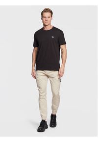 Calvin Klein Jeans Komplet 2 t-shirtów J30J320199 Czarny Regular Fit. Kolor: czarny. Materiał: bawełna #4