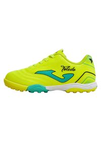 Joma - Buty Piłkarskie Toledo Ze Sztuczną Nawierzchnią Dla Dzieci I Niemowląt. Kolor: żółty. Sport: piłka nożna