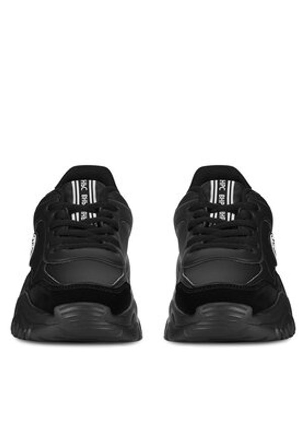 Beverly Hills Polo Club Sneakersy WFA3160-1 Czarny. Kolor: czarny. Materiał: skóra