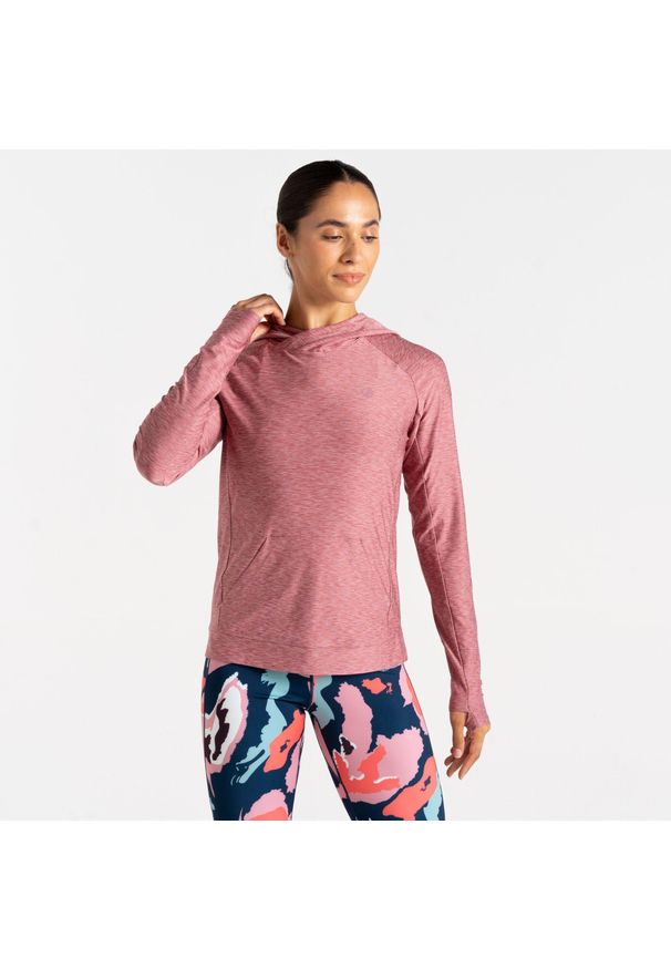 DARE 2B - Damska lekka bluza fitness Sprint City. Kolor: fioletowy, różowy, wielokolorowy. Sport: bieganie, fitness