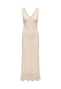 only - ONLY Sukienka wieczorowa Albina 15372795 Kremowy Regular Fit. Kolor: kremowy. Materiał: syntetyk. Styl: wizytowy #6