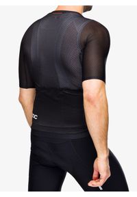 Koszulka rowerowa męska POC Air Jersey. Kolor: czarny. Materiał: jersey #2