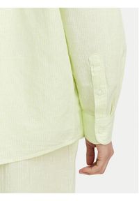 Tommy Jeans Koszula DW0DW22209 Zielony jasny Relaxed Fit. Kolor: zielony. Materiał: len #2