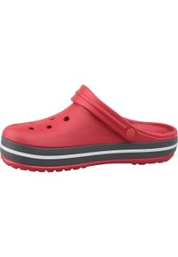 Buty do chodzenia damskie Crocs Crocband. Zapięcie: bez zapięcia. Kolor: czerwony. Materiał: materiał, syntetyk. Szerokość cholewki: normalna. Sport: pływanie, turystyka piesza