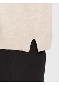 Comma Sweter 2120930 Beżowy Regular Fit. Kolor: beżowy. Materiał: wiskoza #4
