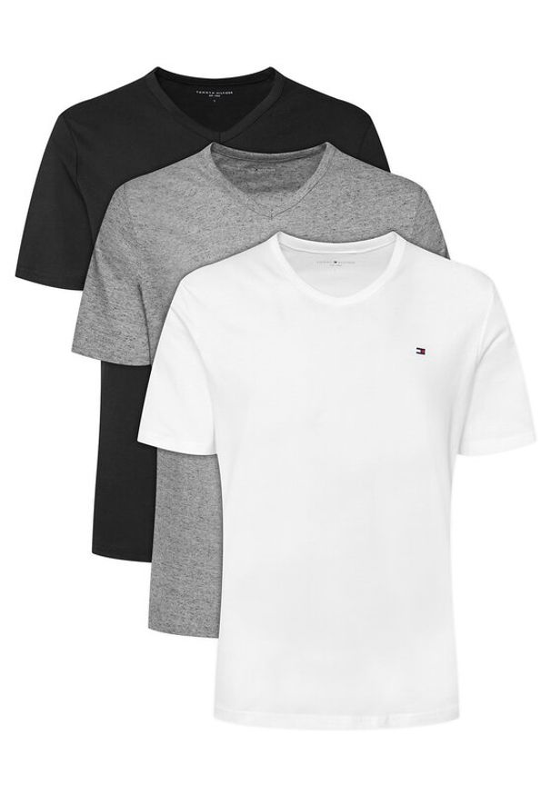 TOMMY HILFIGER - Tommy Hilfiger Komplet t-shirtów UM0UM03865 Kolorowy Regular Fit. Materiał: bawełna. Wzór: kolorowy