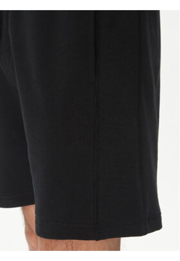 BOSS Szorty sportowe 50540522 Czarny Regular Fit. Kolor: czarny. Materiał: bawełna. Styl: sportowy
