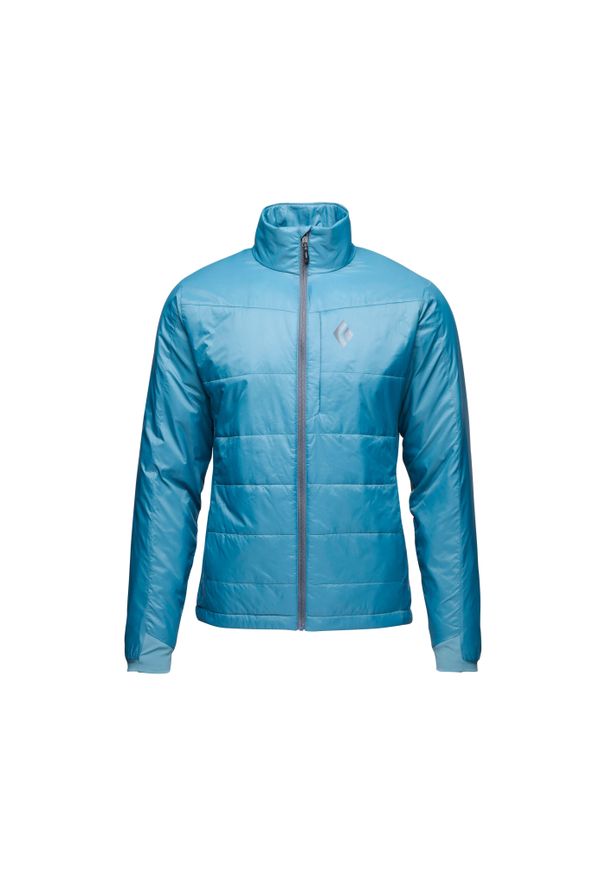 Kurtka puchowa Black Diamond Solution 2.0. Kolor: niebieski. Materiał: puch. Sport: turystyka piesza