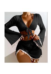 Intica - Komplet bikini z pareo i wielofunkcyjnym topem na plażę Maili. Materiał: materiał. Wzór: aplikacja #10