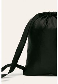 Reebok - Plecak. Kolor: czarny. Materiał: poliester, materiał. Wzór: nadruk #4
