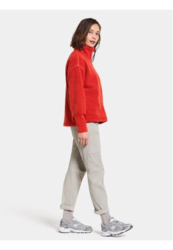 Didriksons Bluza Mella Wns Fz 2 504838 Zielony Regular Fit. Kolor: zielony. Materiał: syntetyk