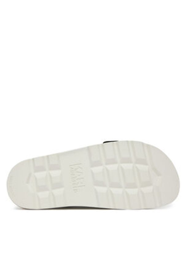 Karl Lagerfeld - KARL LAGERFELD Klapki Kondo Tred KL80972 Biały. Kolor: biały. Materiał: syntetyk