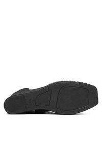Weekend Max Mara Espadryle 2615521155670 Czarny. Kolor: czarny. Materiał: skóra #3