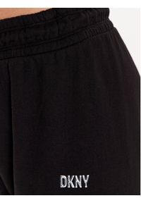 DKNY Sport Spodnie dresowe DP2P3114 Czarny Classic Fit. Kolor: czarny. Materiał: bawełna