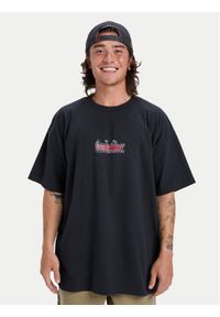 Quiksilver T-Shirt Mercury Double Up EQYZT08167 Czarny Regular Fit. Kolor: czarny. Materiał: bawełna #1